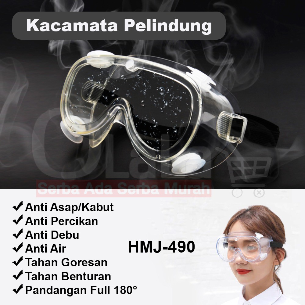 Pelindung Mata Tahan Gores HMJ-490