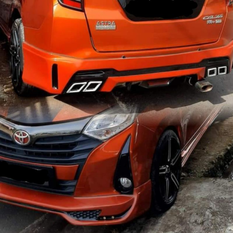 bodykit toyota calya bodykit calya  Facelift PNP dan duraflex material