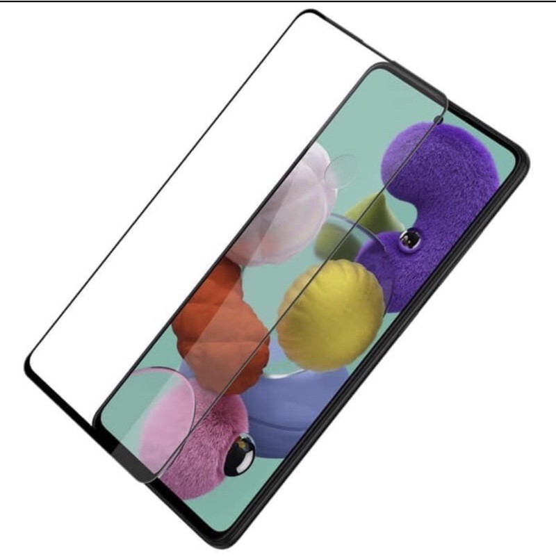 Samsung Galaxy A72 New 2021 - Tempered Glass Full Lem 9D Anti Gores Kaca - UA