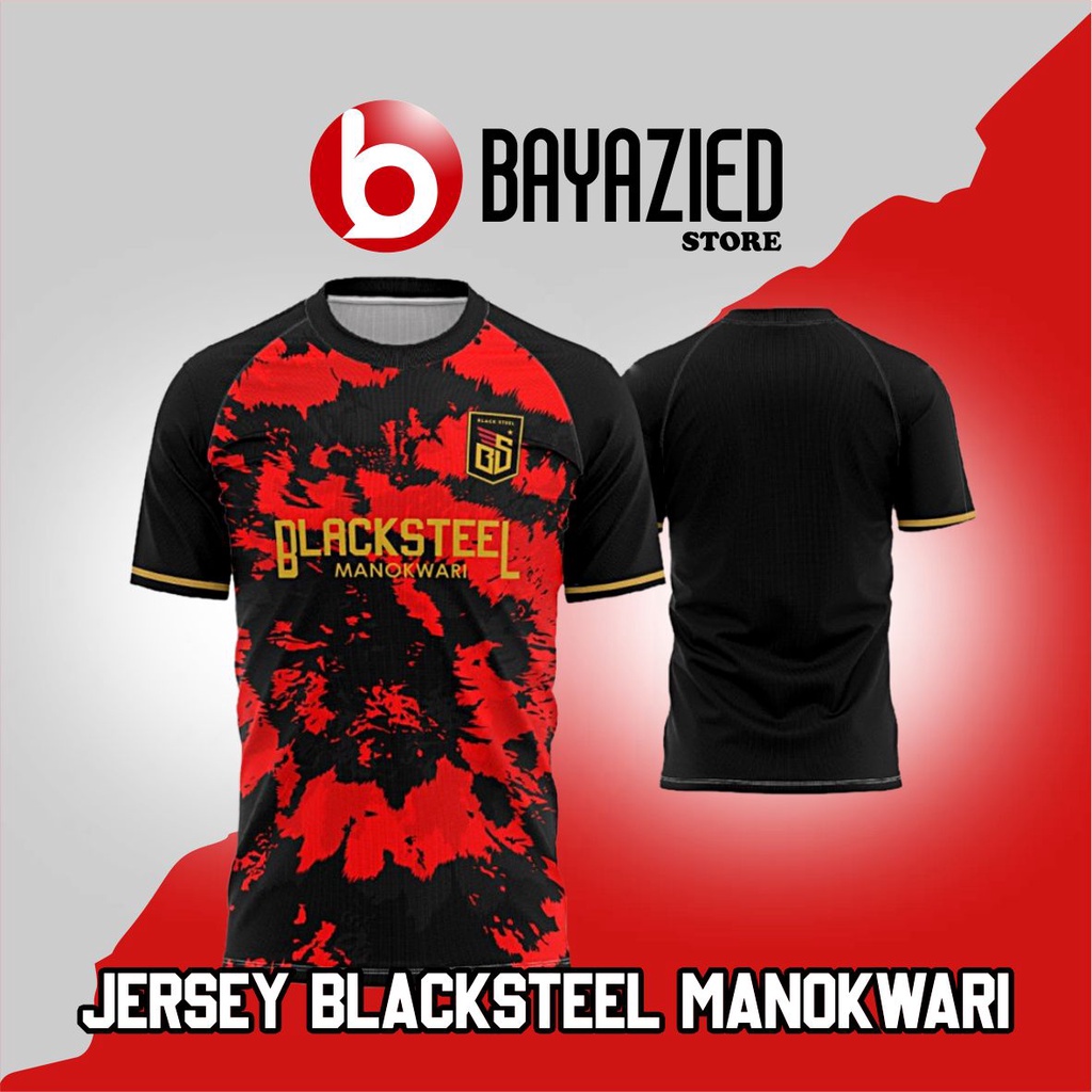 JERSEY FUTSAL BLACKSTEEL TERBARU