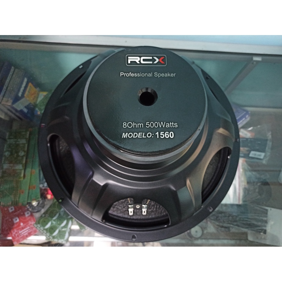 SPEAKER RCX 1560 500W MID LOW 15 INCH MANTAP 15INCH