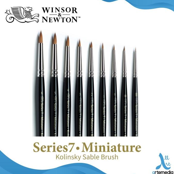 

TERBARUU!! Winsor&Newton Kolinsky Sable Series 7 Miniature Brush SALE
