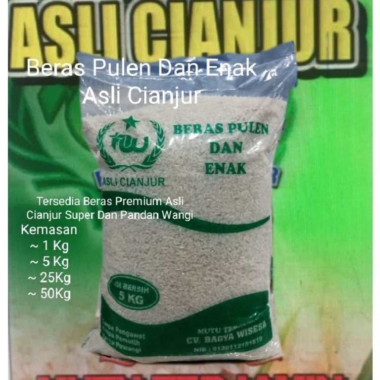 

Beras BW Asli Cianjur Super 1kg