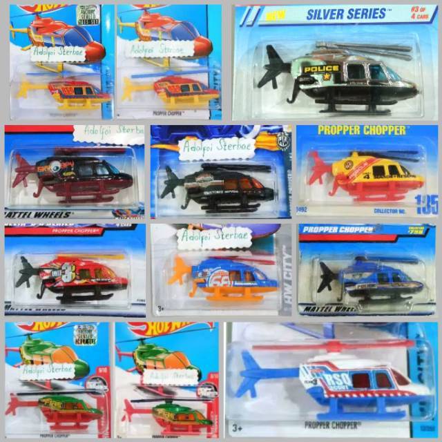 hot wheels police helicopter