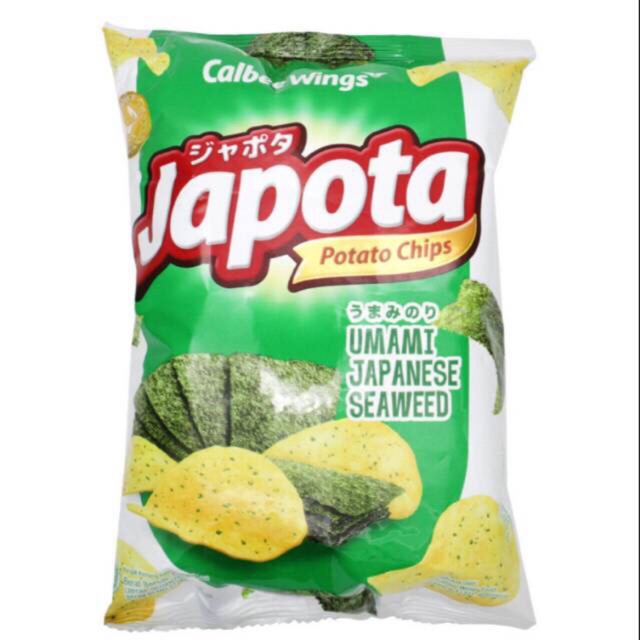 

JAPOTA POTATO CHIPS UMAMI JAPANESE SEAWEED 68 gr