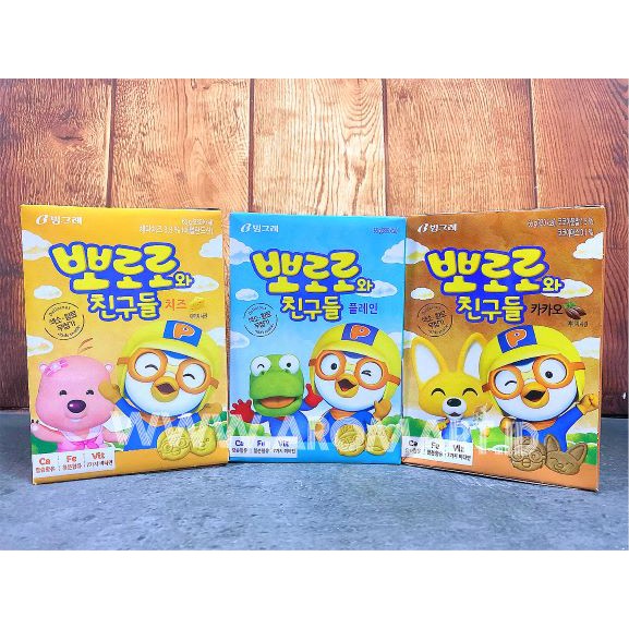 

Binggrae Pororo Biskuit - 65g