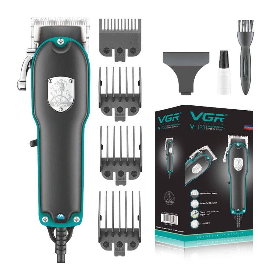 VGR-123 ALAT CUKUR RAMBUT V-123 PROFFESIONAL HAIR CLIPPER