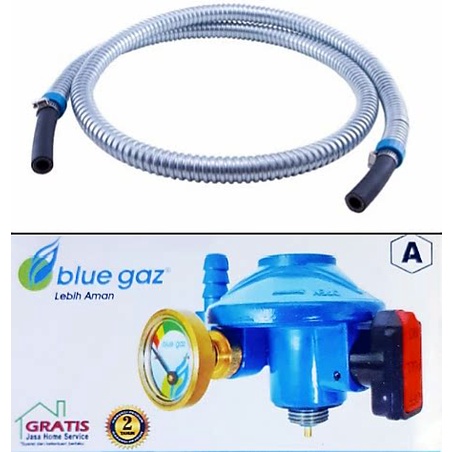 PAKET selang dan regulator meter paket blue gas PROMO