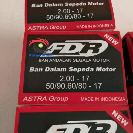 Ban Dalam Motor Federal FDR 200-17 50/90-17 60/80-17 Ring 17