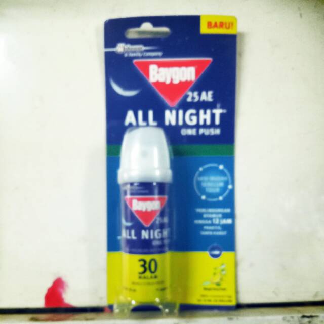 Baygon One Push All Night