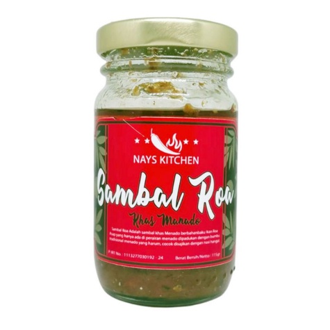 

Sambal Ikan Roa khas Menado