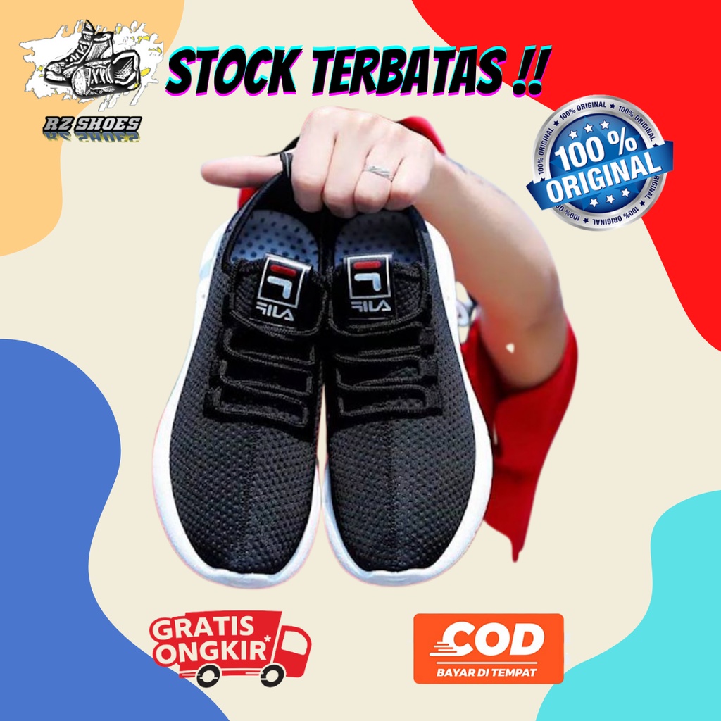 Sepatu Sneakers Pria Import Original Spatu Pria Keren Casual Hitam Putih Running Kekinian Berkualita