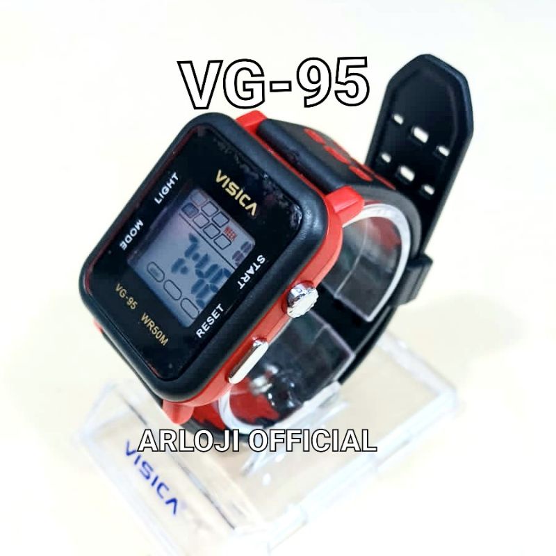 JAM TANGAN PRIA DAN WANITA VISICA SEGI VG32 ORIGINAL WATER RESIST