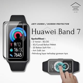 Anti Gores Huawei Band 7 3D / 2D Screen Protector Huawei Band 7 Screen Guard Smartband Huawei Band 7
