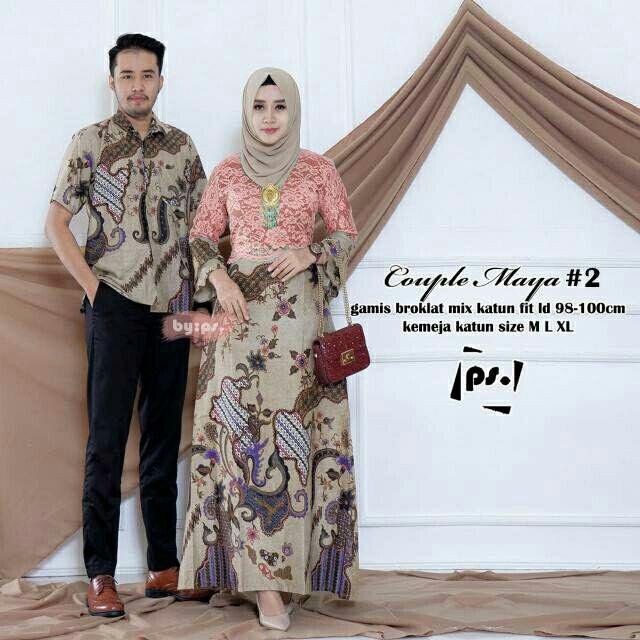 Batik Solo_ (ori Dan Busui)couple Maya#2/sekar Jagad