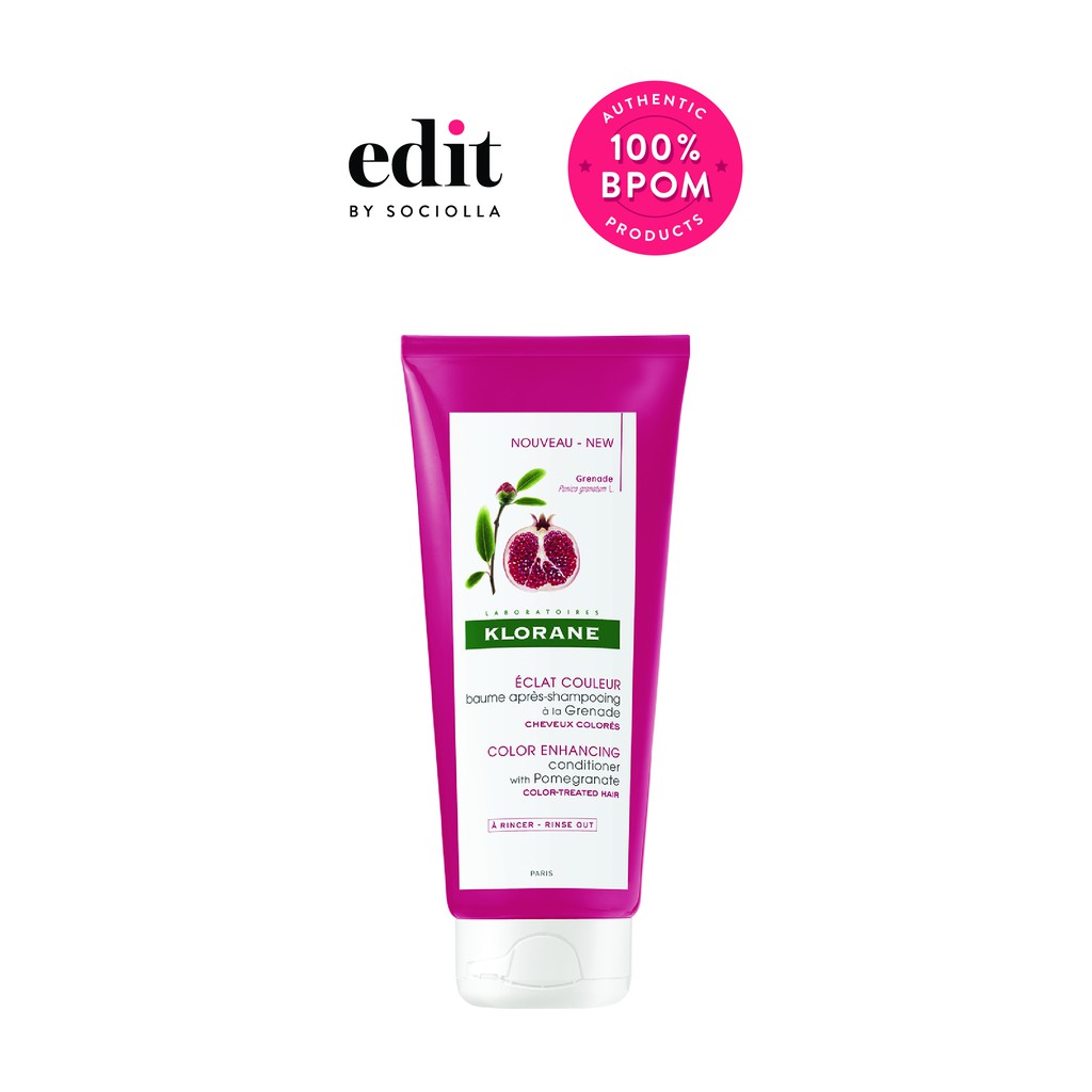 

Klorane Color Enhancing Conditioner with Pomegranate - size: 200 ml - Edit by Sociolla