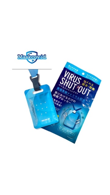 Virus Shout Out. READY STOCK, NO PO PHP. kalung anti virus. TERMURAH, kalung sanitizer. Original.-1