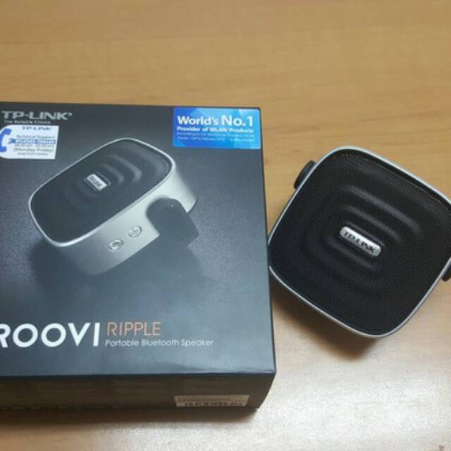 Tp-link groovi ripple portable bluetooth speaker bs1001