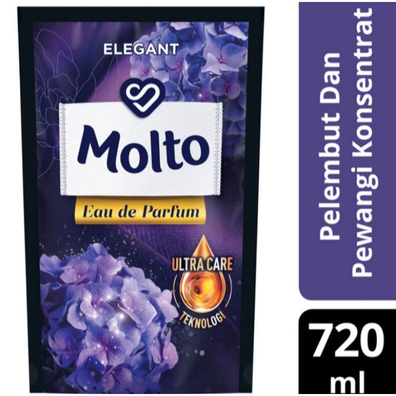 Molto eau de parfum elegant pelembut dan pewangi 720 ml