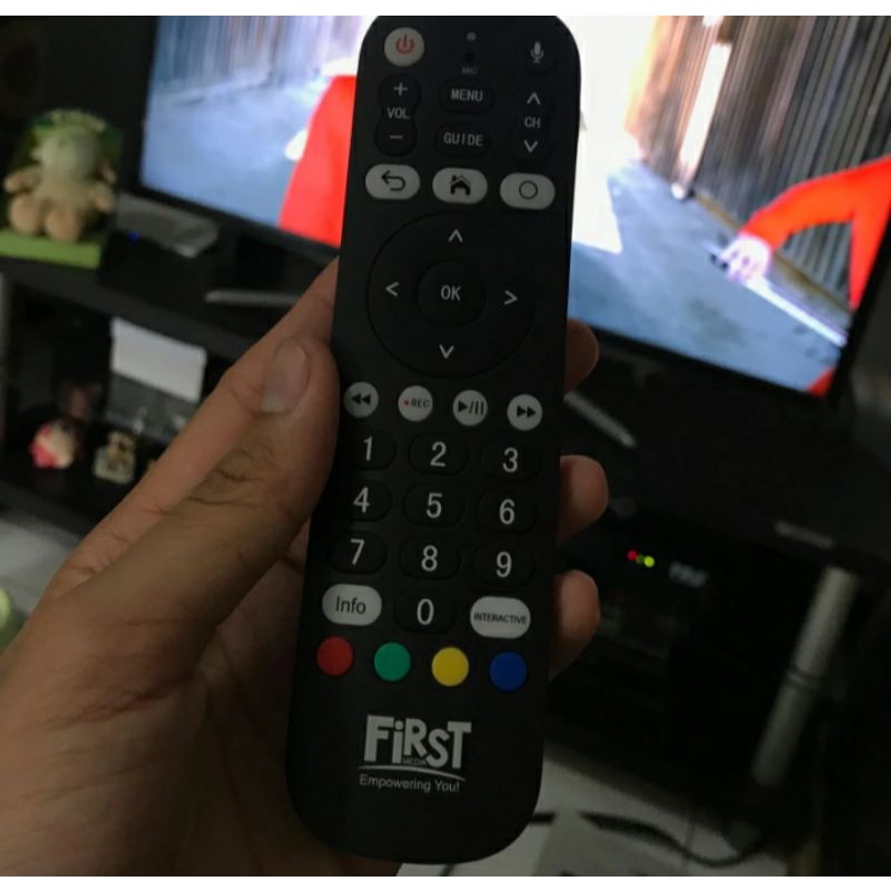 Remot voice STB android  Firstmedia X1 dan V5