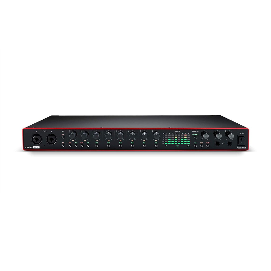 Focusrite Scarlett 18i20 3rd Gen ORIGINAL Garansi Soundcard Recording