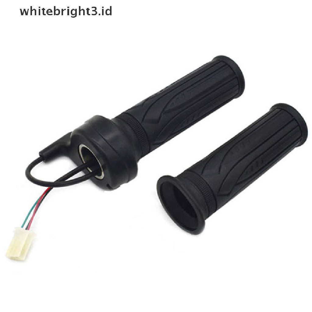 (whitebright3.id) Throttle Putar 12V-72V Untuk Sepeda Elektrik / Skuter