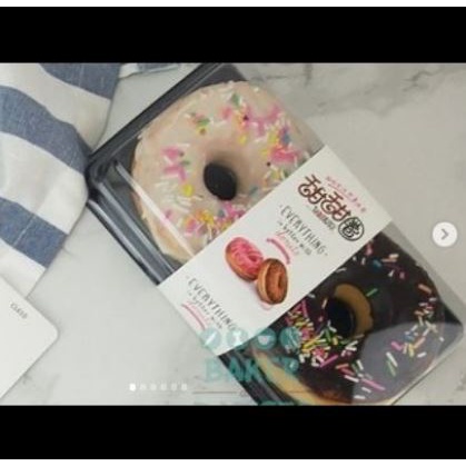 

Mika 2 donut box 5pcs/set mika donut double 2pc mika donat
