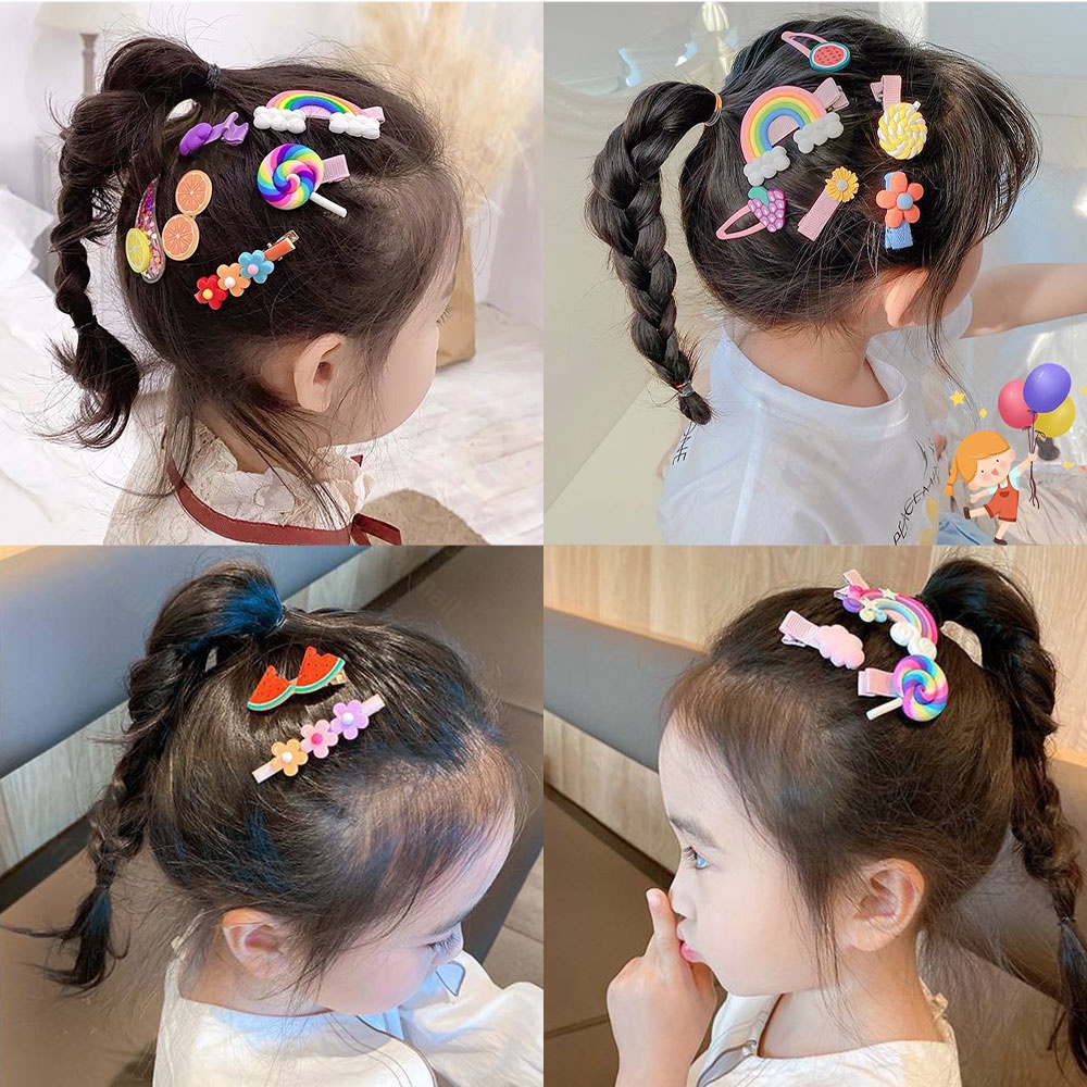 Lacoo 14in1Jepit rambut anak lucu Jepitan rambut anak Hair clip anak