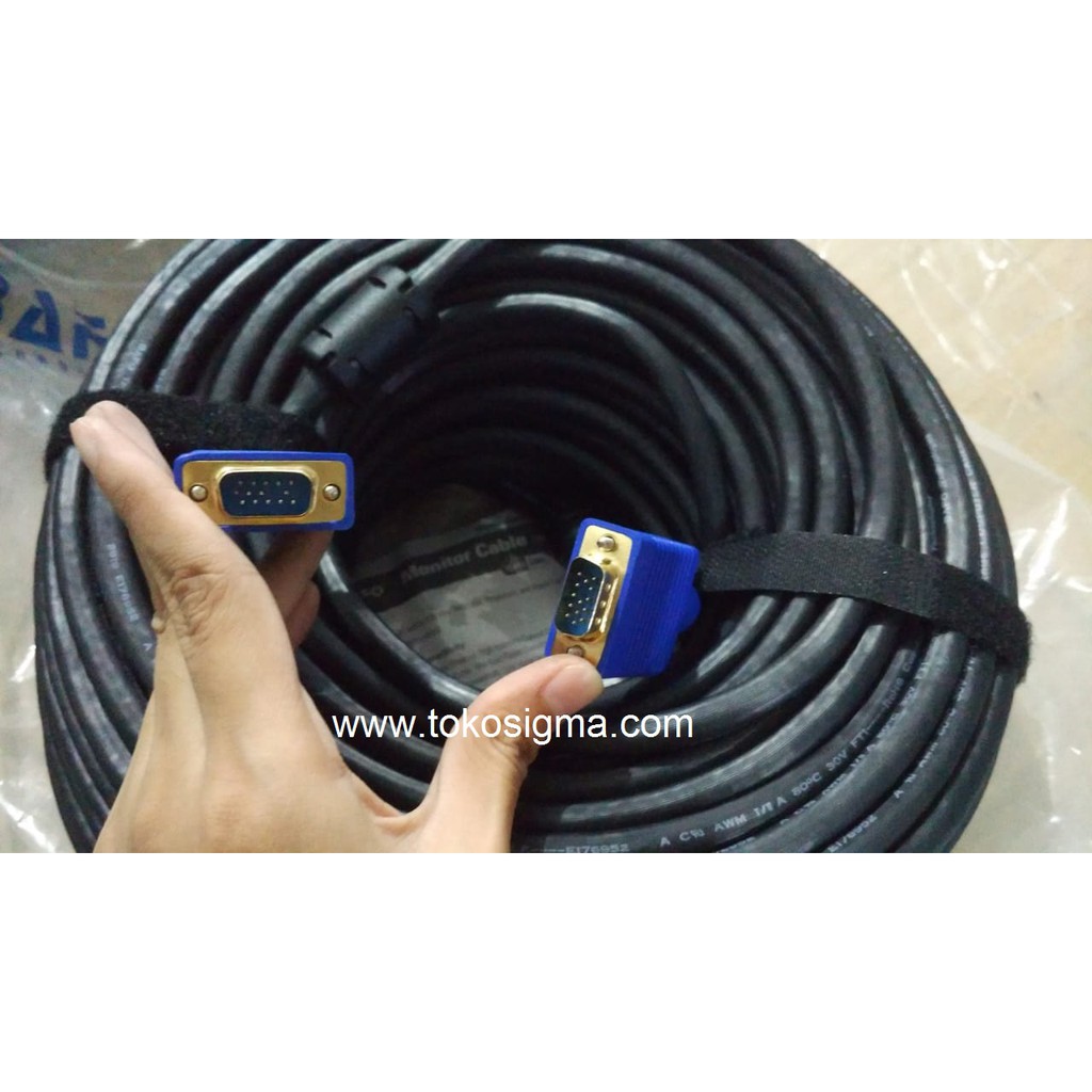 KABEL 30 meter VGA male - male BAFO GOLD