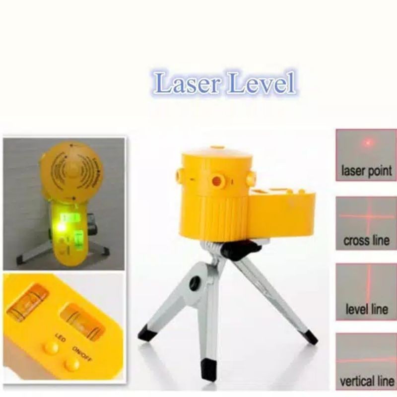 waterpass siku Laser Level Vertikal Horizontal Crossline
