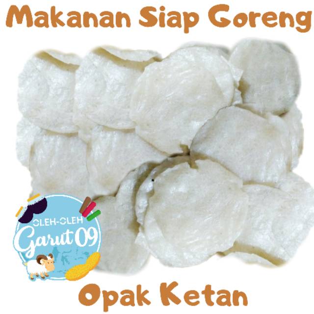 

UKM Jawa Barat Opak Ketan Mentah 1 Kg Oleh Oleh Garut Makanan Siap Goreng Unik Cemilan Gurih Camilan