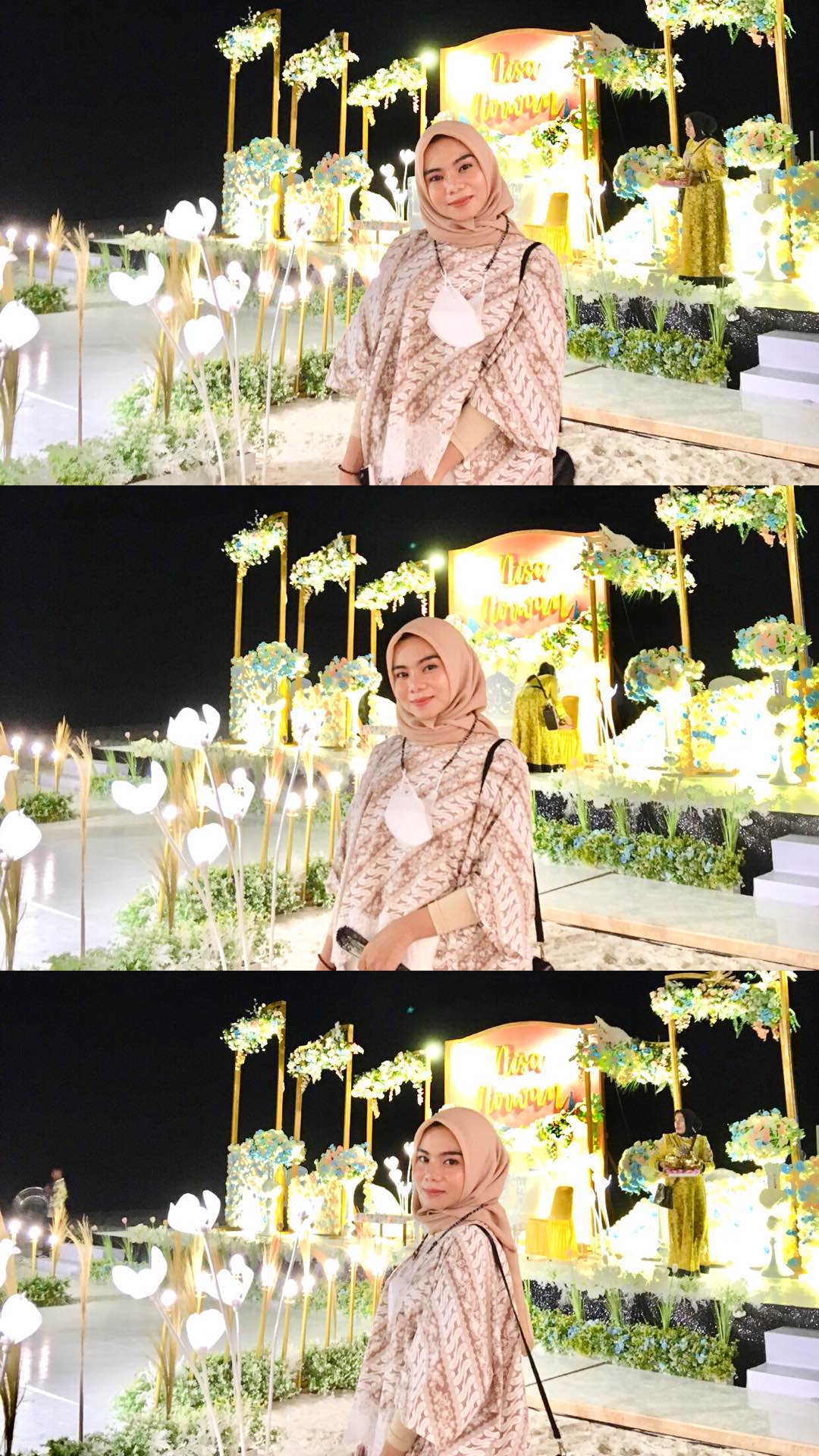 Kalyana Batwing Blus Atasan Wanita #2 Soft Renda Batik Kondangan Casual Kekinian