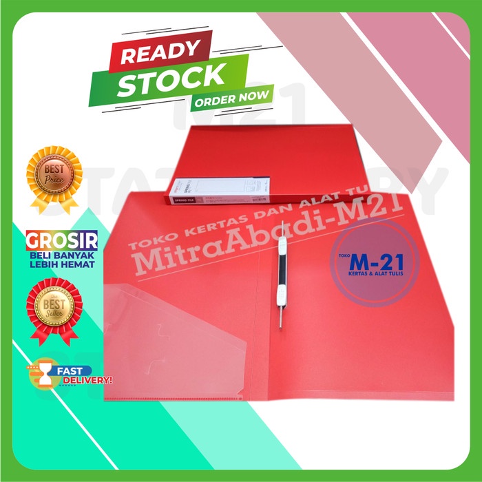

SPRING FILE INTERX MERAH