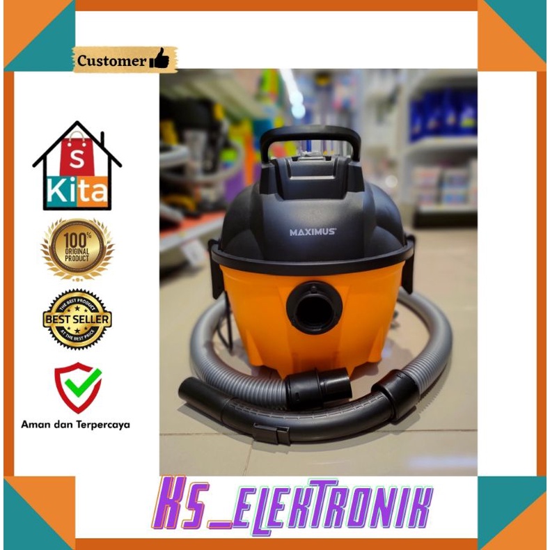 Vacum Cleaner Maximus  Wet & Dry M10L/alat penghisap debu kering & basah