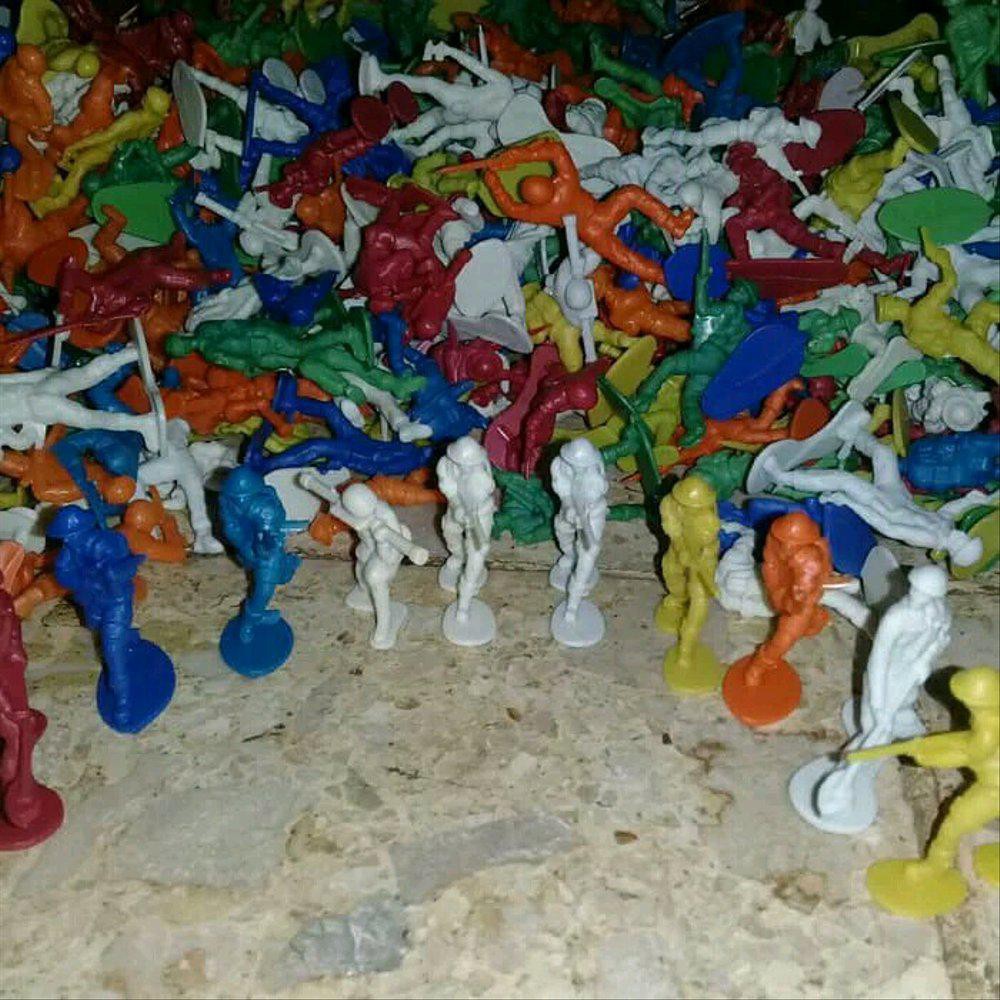 Terhot Mainan Tentara Plastik Isi 100 Tentara Pe Pack Termurah