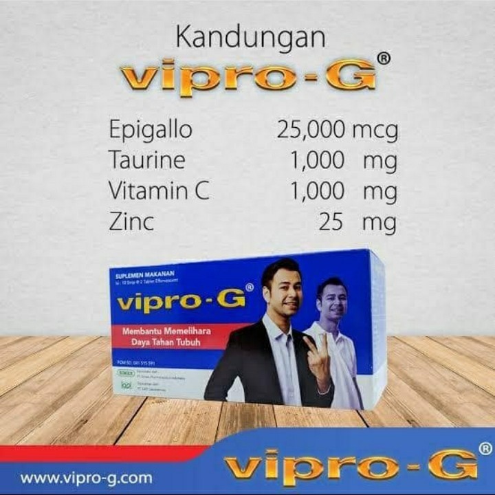 COD Vipro G/Vitamin C 1000/Vitamin C/ Vit C 1000 effervescent 20tab