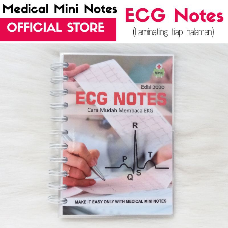 Original  Medical Mini Notes - EKG edisi 2020 | MMN EKG | Buku Saku Elektrokardiografi