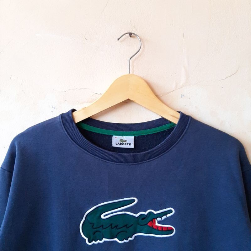 CREWNECK LACOSTE BIG LOGO