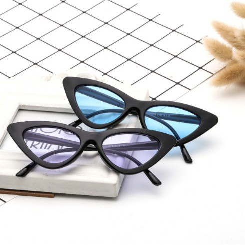 T&amp;Y  Kacamata Hitam kode 7888 Korean Ulzzang Triangle Vintage Cat Eye Sunglasses Women Men