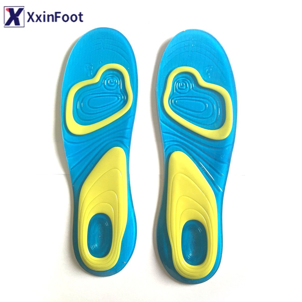 Orthotic Arch Support Sport Running Gel Sol Insert Cushion untuk Pria dan Wanita