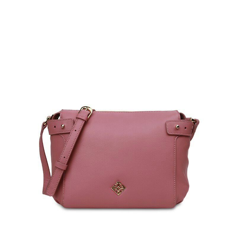 Tas Gobelini Bienne Crossbody Pink