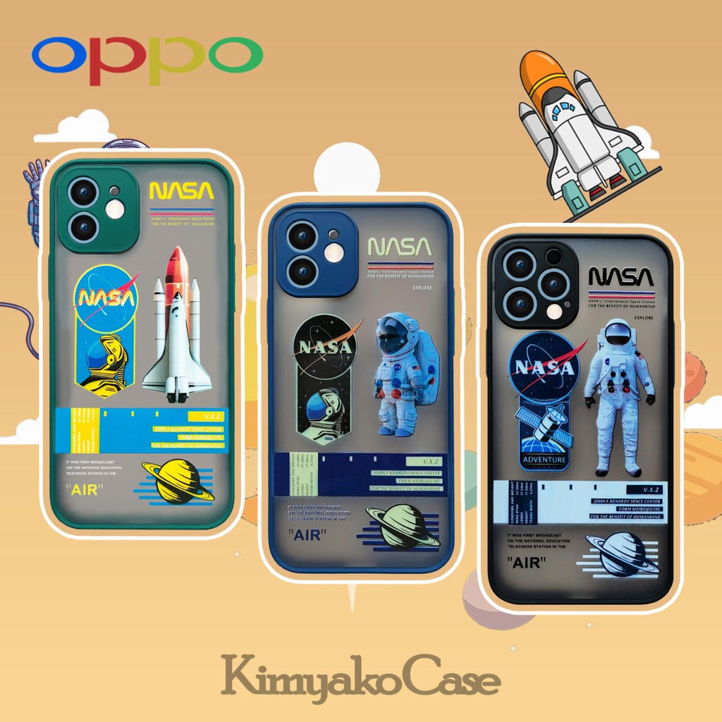Oppo Case Nasa Pelindung Hp Oppo A83 F1S A5/A9 RENO 5F A71