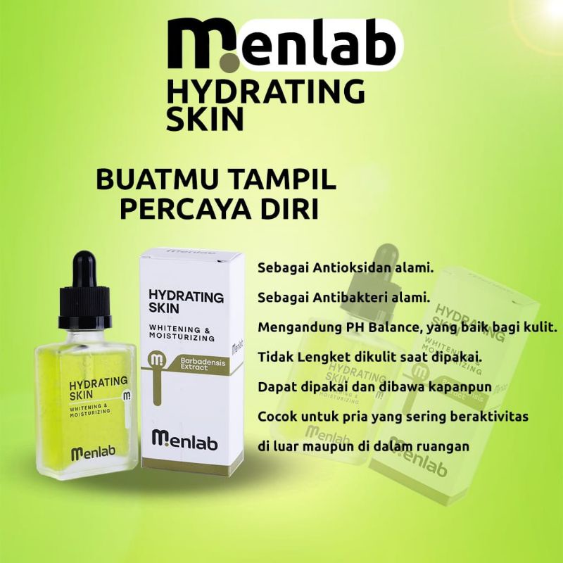 HYDRATING SKIN MENLAB // Serum Glowing