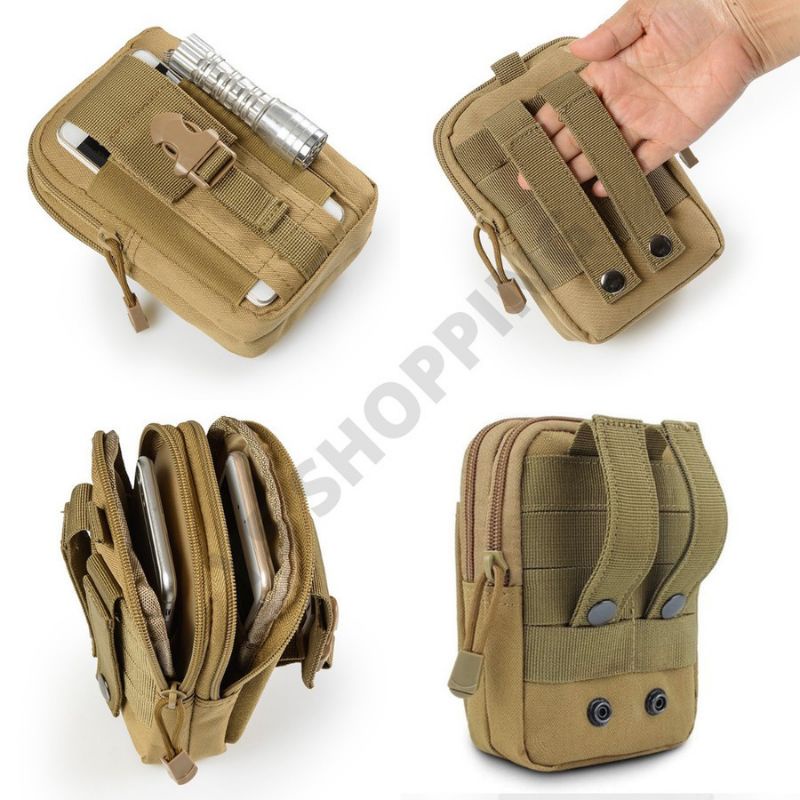 Tas Pinggang Hp Tactical Army/Sarung Hp Army