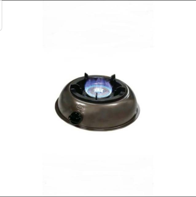 Kompor Gas HOCK 1Tungku MUTIARA DELUXE KGB-10MD Warna burner Stainless