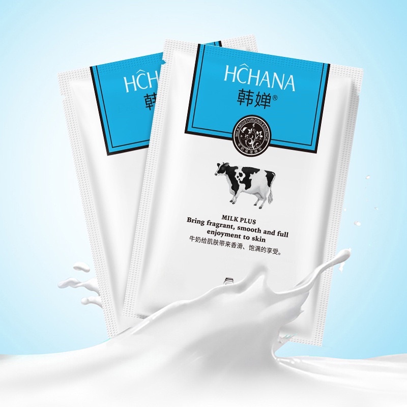 Mask-HCHANA【11】 MILK FACIAL MASK TOPENG SUSU / MASKER WAJAH