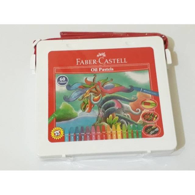 

(P) Promo [JK]# OFFICE Crayon Hexagonal Oil Faber Castell 60 warna