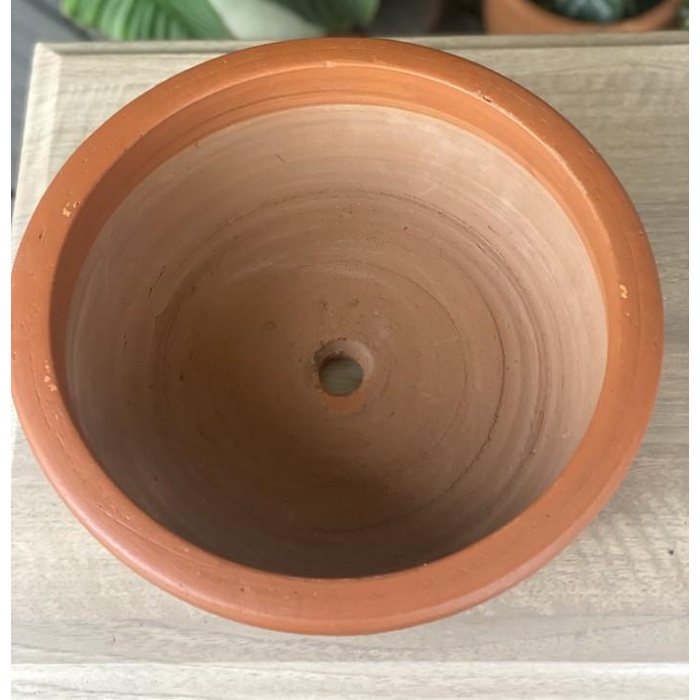 Pot tanah liat bonsai / adenium D23 gerabah terakota