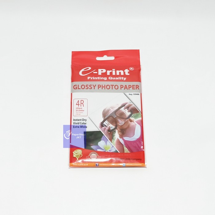 

Senikertas- Grosir!!! Kertas Foto 4R A6 200Gsm Silky Gold Photo Paper Glossy -Kertas-Seni.