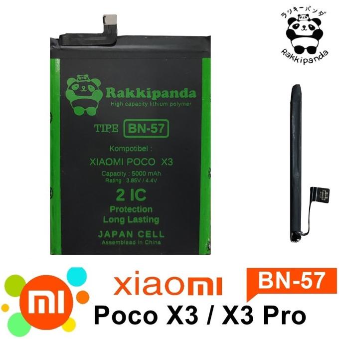 Baterai Xiaomi Poco X3 Poco X3 Pro BN57 Double IC Protection